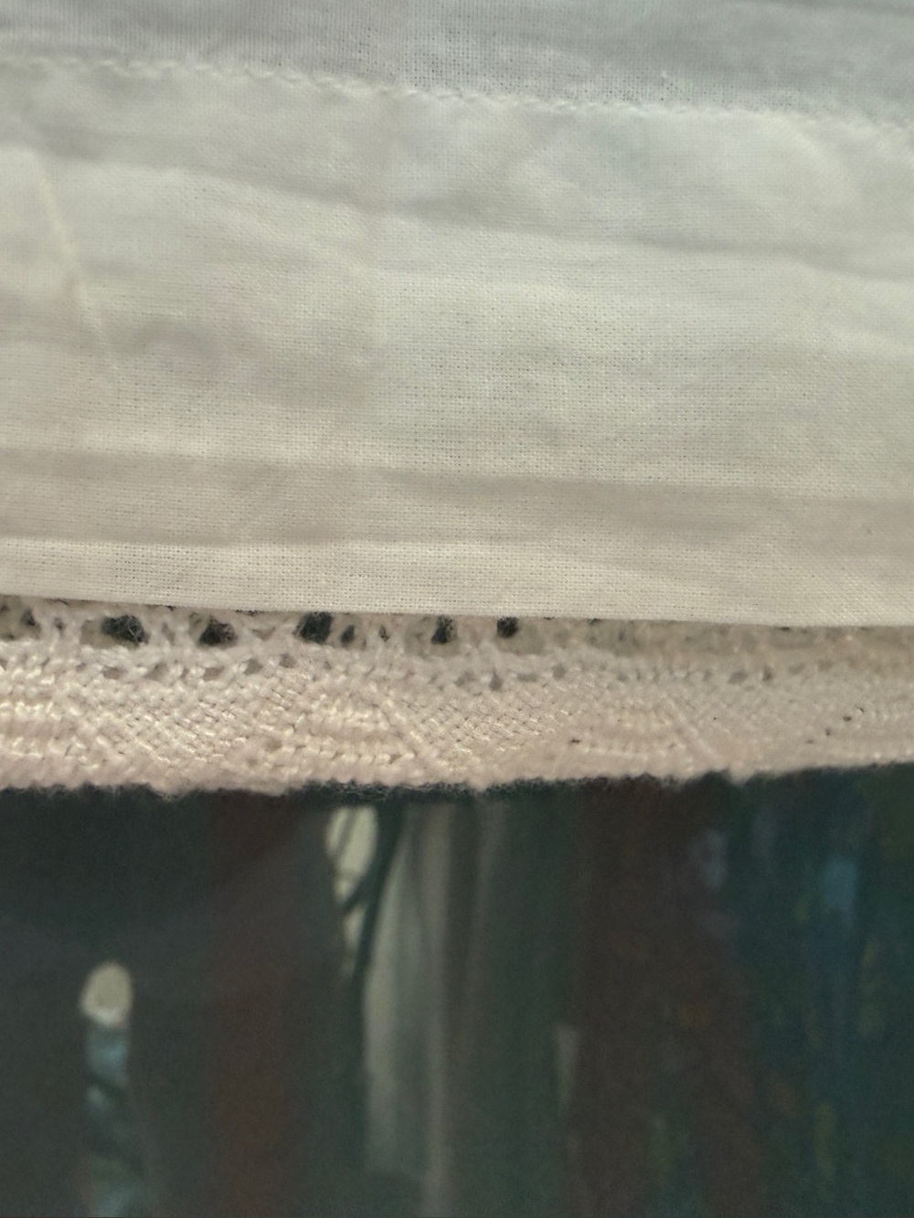 Old Navy White 100% Cotton Lined Tiered Pintuck Lace Trim Maxi Skirt 3X NWT - Picture 6 of 10